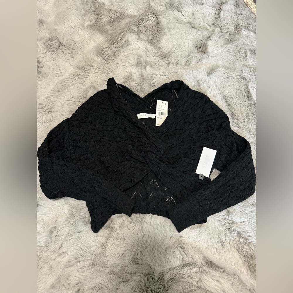 Astr The Label knit front knot